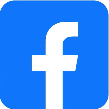 logo Facebook pour réorienter vers le réseau social.