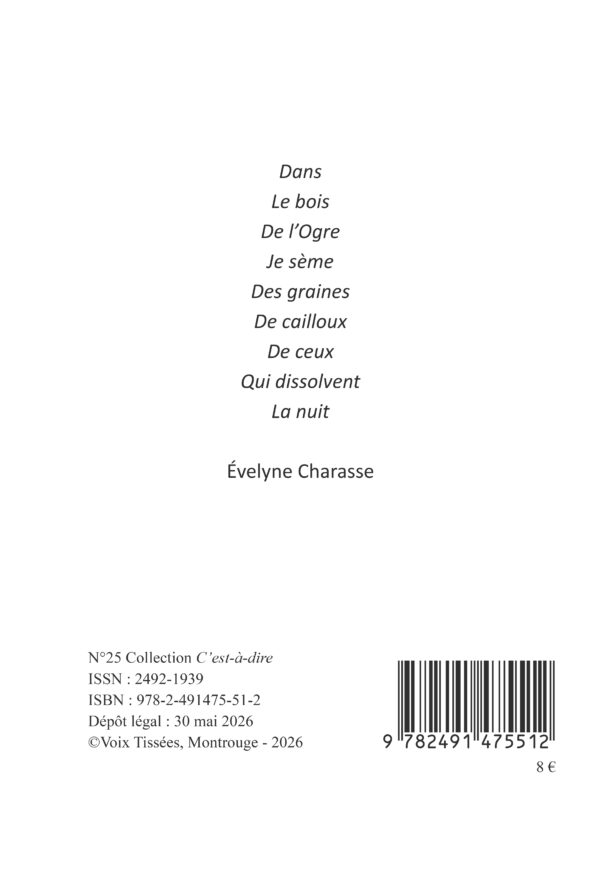 Le Bois de l'Ogre verso