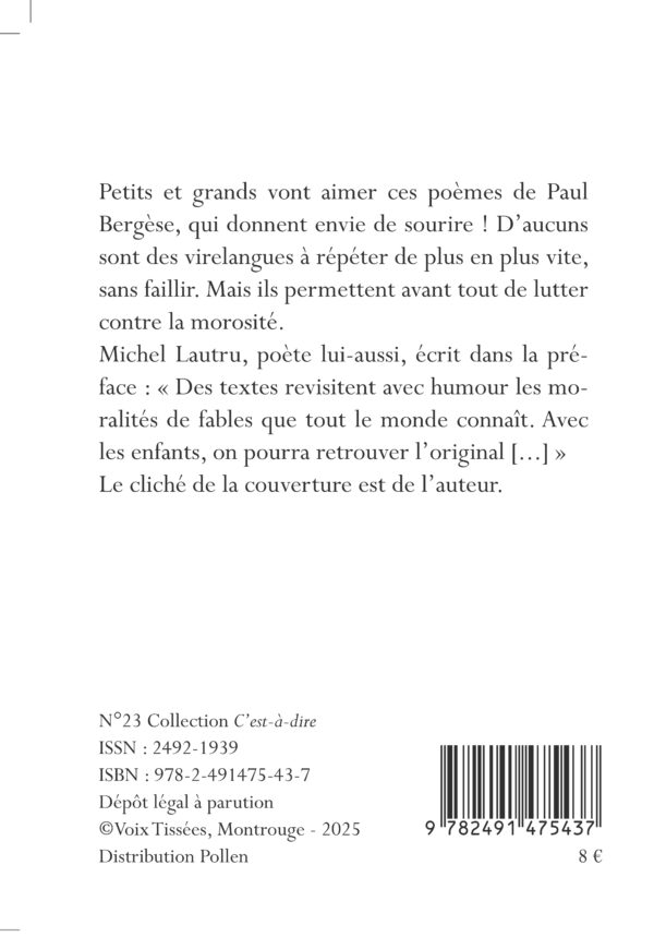 Une envie de sourires verso